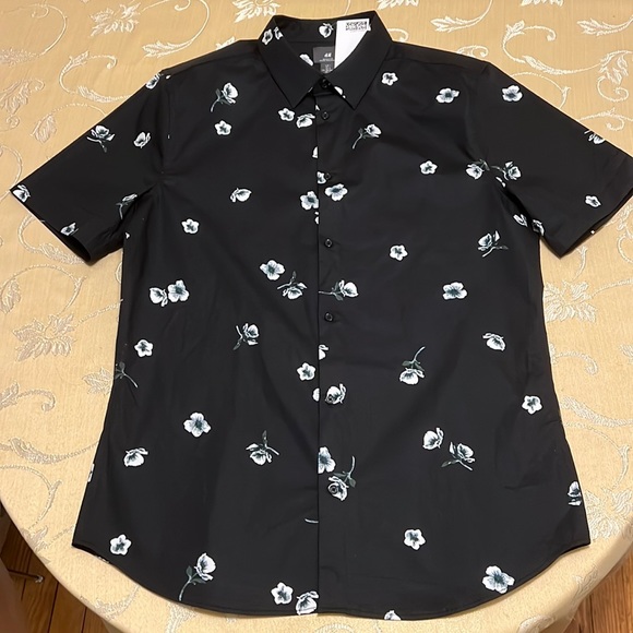 H&M Shirts Mens Short Sleeve Button Down Poshmark